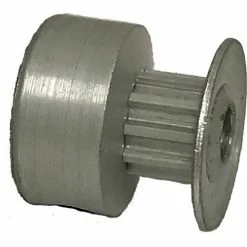 Powerhouse Timing Powerhouse 10MP012-6CA1 Aluminum / Clear Anodized 10 Tooth 0.255" Pitch Finished Bore Pulley - Pkg Qty 5