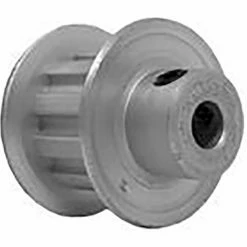 Powerhouse Timing Powerhouse 10XL037-6FA2 Aluminum / Clear Anodized 10 Tooth 0.637" Pitch Finished Bore Pulley - Pkg Qty 5