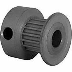 Powerhouse Timing Powerhouse 16-2P06-6CA2 Aluminum / Clear Anodized 16 Tooth 0.401" Pitch Finished Bore Pulley - Pkg Qty 5