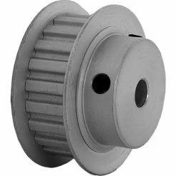 Powerhouse Timing Powerhouse 21XL037-6FA3 Aluminum / Clear Anodized 21 Tooth 1.337" Pitch Finished Bore Pulley - Pkg Qty 5