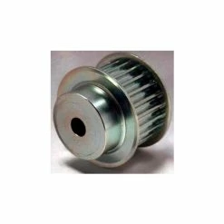 B & B Manufacturing 22 Tooth Timing Pulley, (Htd) 8mm Pitch, Clear Zinc Plated Steel, 22-8m20-6fs6 - Min Qty 2