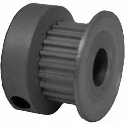 Powerhouse Timing Powerhouse 22MP025-6CA3 Aluminum / Clear Anodized 22 Tooth 0.56" Pitch Finished Bore Pulley - Pkg Qty 5