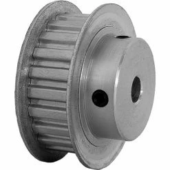 Powerhouse Timing Powerhouse 22XL037-6FA3 Aluminum / Clear Anodized 22 Tooth 1.401" Pitch Finished Bore Pulley - Pkg Qty 5