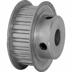 Powerhouse Timing Powerhouse 22XL037-6FA5 Aluminum / Clear Anodized 22 Tooth 1.401" Pitch Finished Bore Pulley - Pkg Qty 5