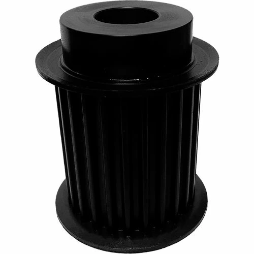 Powerhouse Timing Powerhouse 25-8MX62-6FS10 Steel / Black Oxide 25 Tooth 2.506" Pitch Plain Bore Pulley - Pkg Qty 5 3 Powerhouse Timing Powerhouse 25-8MX62-6FS10 Steel / Black Oxide 25 Tooth 2.506" Pitch Plain Bore Pulley - Pkg Qty 5