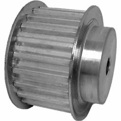 Powerhouse Timing Powerhouse 27T5/22-2 Aluminum 22 Tooth Plain Bore Timing Belt Pulley - Pkg Qty 5
