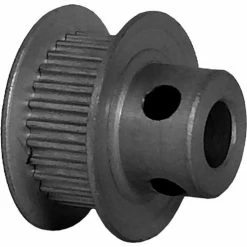 Powerhouse Timing Powerhouse 28-2P06-6FA3 Aluminum / Clear Anodized 28 Tooth 0.702" Pitch Finished Bore Pulley - Pkg Qty 5