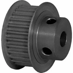 Powerhouse Timing Powerhouse 28-3P09-6FA3 Aluminum / Clear Anodized 28 Tooth 1.053" Pitch Finished Bore Pulley - Pkg Qty 5