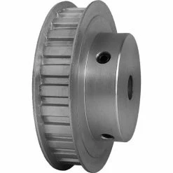 Powerhouse Timing Powerhouse 28L050-6FA6 Aluminum / Clear Anodized 28 Tooth 3.342" Pitch Finished Bore Pulley - Pkg Qty 5
