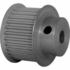 Powerhouse Timing Powerhouse 30-3P15-6FA3 Aluminum / Clear Anodized 30 Tooth 1.128" Pitch Finished Bore Pulley - Pkg Qty 5