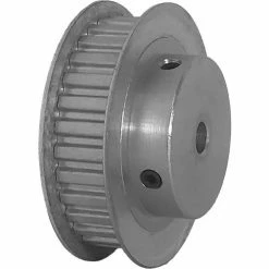 B & B Manufacturing 30 Tooth Timing Pulley, (Xl) 1/5" Pitch, Clear Anodized Aluminum, 30xl037-6fa3 - Min Qty 5