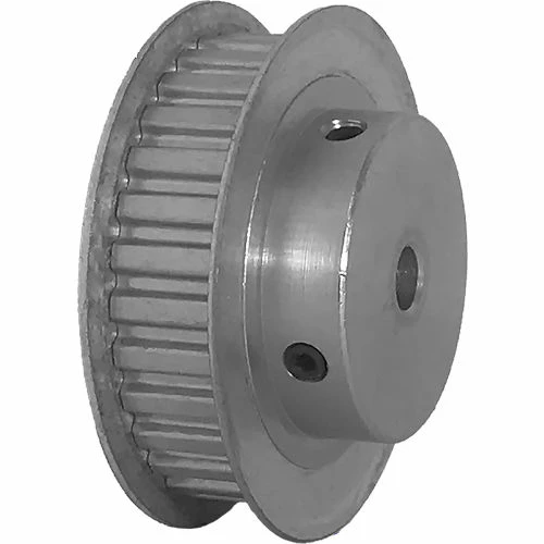 B & B Manufacturing 30 Tooth Timing Pulley, (Xl) 1/5" Pitch, Clear Anodized Aluminum, 30xl037-6fa3 - Min Qty 5 3 B & B Manufacturing 30 Tooth Timing Pulley, (Xl) 1/5" Pitch, Clear Anodized Aluminum, 30xl037-6fa3 - Min Qty 5