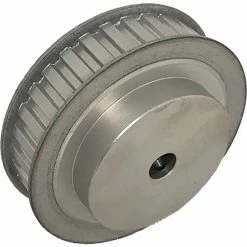 Powerhouse Timing Powerhouse 32L075-6FA6 Aluminum / Clear Anodized 32 Tooth 3.82" Pitch Finished Bore Pulley - Pkg Qty 5