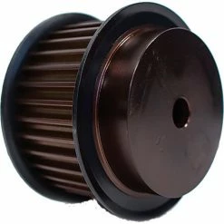 Powerhouse Timing Powerhouse 28-8MX36-6FS6 Steel / Black Oxide 28 Tooth 2.807" Pitch Plain Bore Pulley - Pkg Qty 5