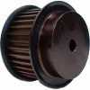 Powerhouse Timing Powerhouse 22-8MX36-6FS6 Steel / Black Oxide 22 Tooth 2.206" Pitch Plain Bore Pulley - Pkg Qty 5 -Sheaves & Pulleys outlet shop BB 34 8MX36 6FS6
