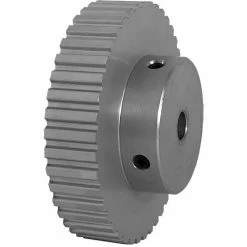 B & B Manufacturing 42 Tooth Timing Pulley, (Xl) 1/5" Pitch, Clear Anodized Aluminum, 42xl037-6a4 - Min Qty 4