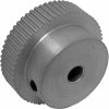 Powerhouse Timing Powerhouse 60MP025-6A3 Aluminum / Clear Anodized 60 Tooth 1.528" Pitch Finished Bore Pulley - Pkg Qty 5 -Sheaves & Pulleys outlet shop BB 60MP025 6A3