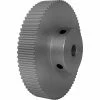 Powerhouse Timing Powerhouse 74-3P09-6A4 Aluminum / Clear Anodized 74 Tooth 2.782" Pitch Finished Bore Pulley - Pkg Qty 5 -Sheaves & Pulleys outlet shop BB 74 3P09 6A4
