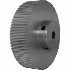 Powerhouse Timing Powerhouse 80-3P15-6A4 Aluminum / Clear Anodized 80 Tooth 3.008" Pitch Finished Bore Pulley - Pkg Qty 5