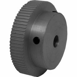 Powerhouse Timing Powerhouse 80MP025-6A4 Aluminum / Clear Anodized 80 Tooth 2.037" Pitch Finished Bore Pulley - Pkg Qty 5